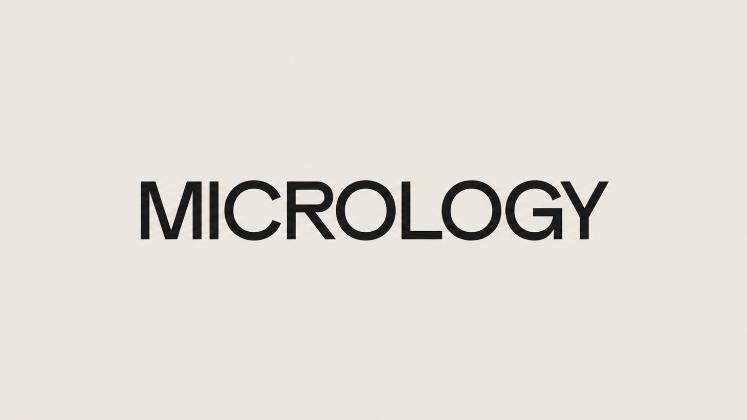 Micrology